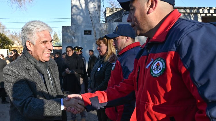 Los Bomberos de la Policía provincial ya tienen edificio propio en La Toma