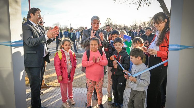 El Gobernador y la Intendenta de San Pablo inauguraron un cajero para la localidad 