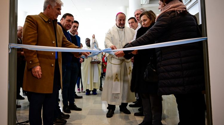 Para sanar en la fe: inauguraron una capilla de la Virgen de Lourdes en el ‘Ramón Carrillo’