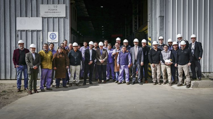 El Gobernador visitó la planta industrial de la firma Palmero SA