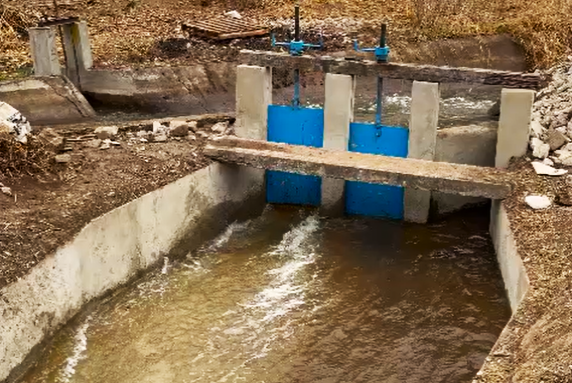 El canal de riego de la localidad de San Pablo entró en funcionamiento