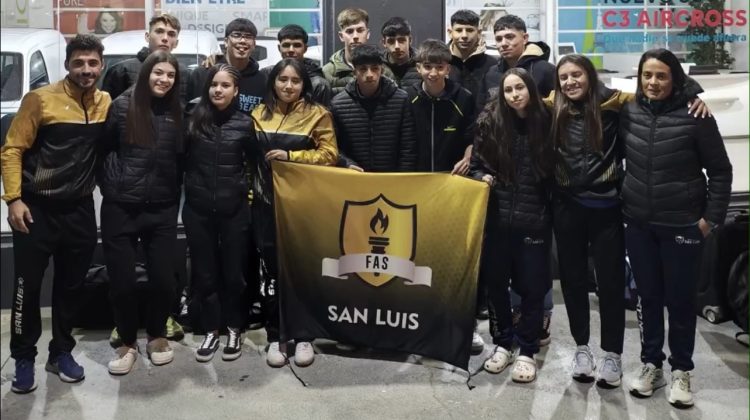 Atletismo: la Selección Sanluiseña U18 se presenta en el Argentino de Entre Ríos