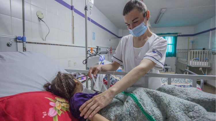 Estudiantes de Enfermería realizaron sus prácticas en el Hospital Pediátrico San Luis