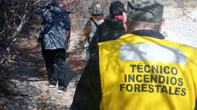 Salida a campo y abordaje técnico en las Sierras Centrales de San Luis