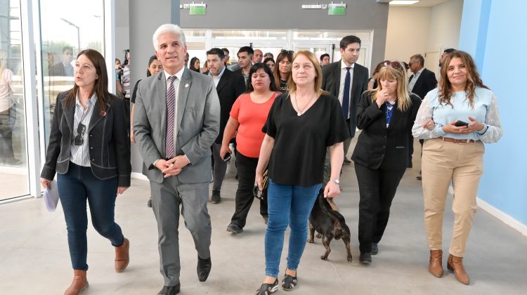 La construcción de la escuela del barrio Libertad ingresó en su última etapa