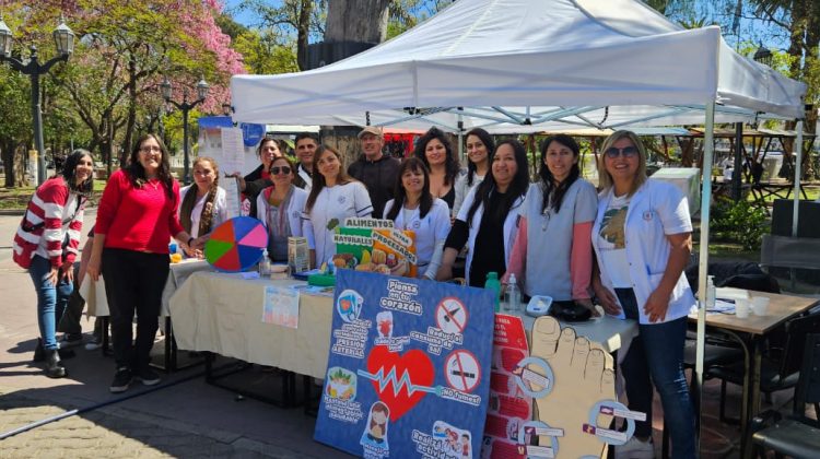 Cientos de vecinos participaron de las actividades por el Día Mundial del Corazón 