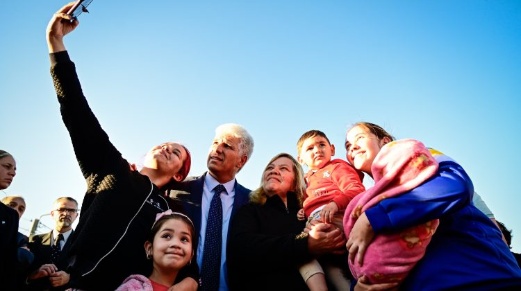 Agenda del Gobernador en Pueyrredón y Junín