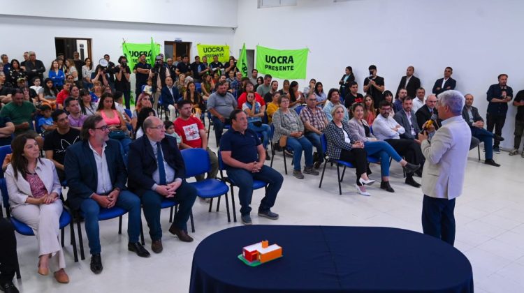 Las familias de Juana Koslay dieron un paso importante hacia el sueño de la casa propia