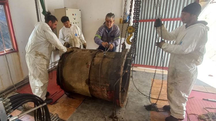 San Luis Agua trabaja en algunos arreglos en el dique La Huertita