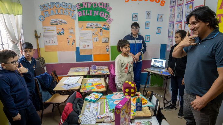 Hubo una jornada de puertas abiertas por el Día Nacional de las Personas Sordas