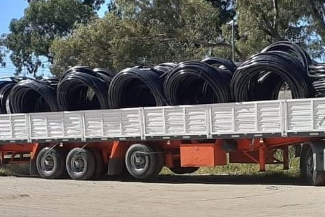 Polímeros San Luis donó tuberías y bolsas para ayudar a las zonas afectadas por los incendios