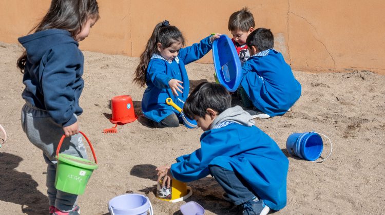 El jardín de infantes de la escuela ‘Maestras Mercedinas’ contiene a chicos con discapacidad