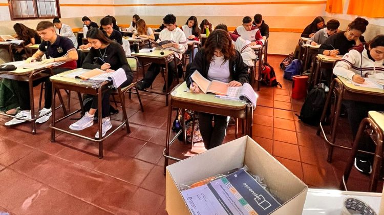 Este jueves, más de 6.970 estudiantes de San Luis realizan la prueba Aprender