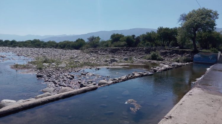 San Luis Agua tomó muestras del río San Francisco y de la planta potabilizadora