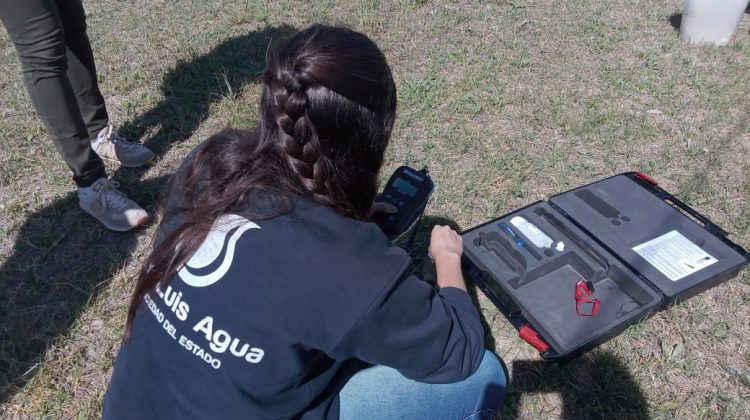 San Luis Agua continúa con el monitoreo de calidad del recurso