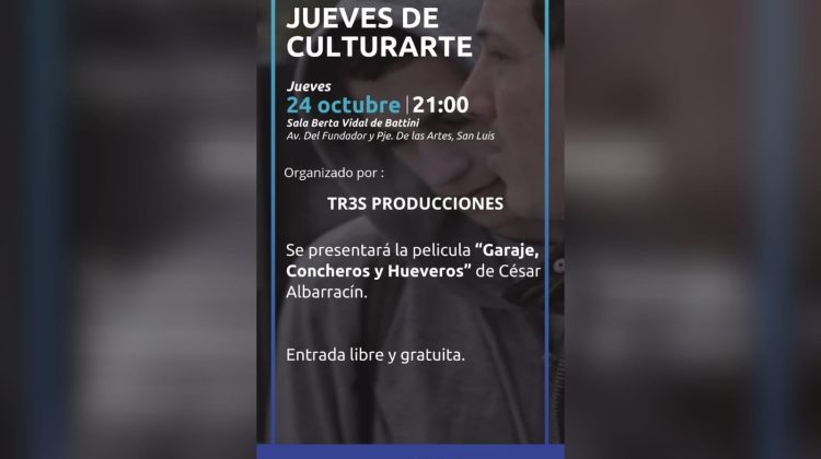 Estrenan la película ‘Garage, Concheros y Hueveros’ en el ciclo CulturArte