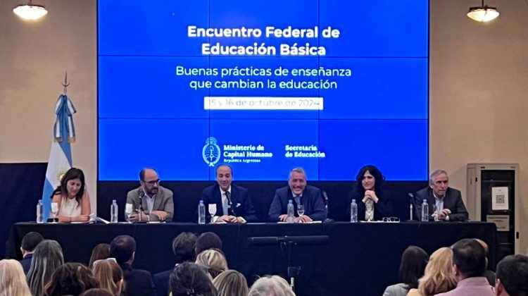 San Luis participó del Encuentro Federal de Educación Básica