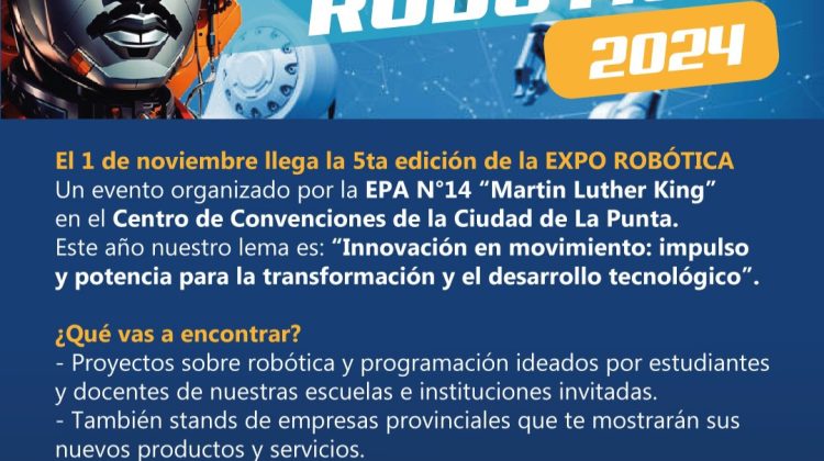 Realizarán una ‘Expo Robótica’ en la ciudad de La Punta