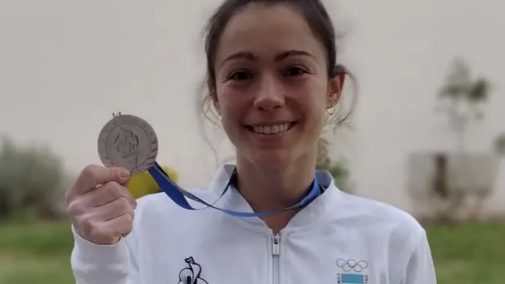 Valentina Aguado conquistó oro y plata en la Copa Sudamericana de Ecuador