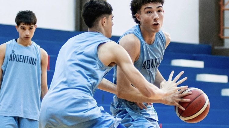 Igor Joloidovsky debuta con la Selección Argentina U15 de básquet