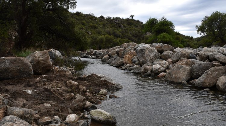 Encauzaron la obra de toma del río Gómez, en el departamento Ayacucho