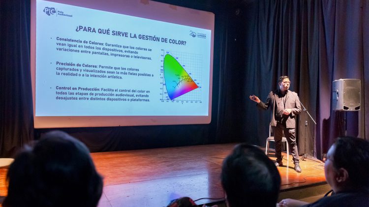 El Polo Audiovisual participó en AVA con una charla sobre la gestión de color