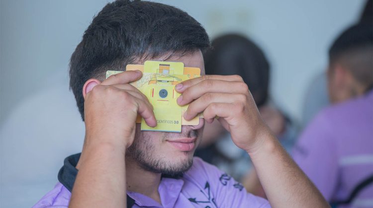 Alumnos de cinco escuelas rurales visitaron la Universidad de La Punta