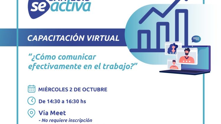 Nueva capacitación virtual sobre comunicación en el trabajo