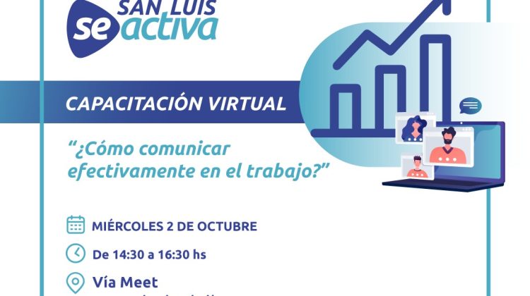 Nueva capacitación virtual sobre comunicación en el trabajo