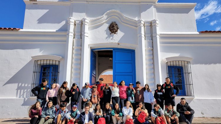 Turismo educativo: llegó a la provincia el primer contingente de estudiantes de Mendoza y Córdoba