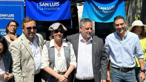 El vicegobernador Endeiza participó de la apertura de la Expo Rural de San Luis