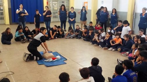 Capacitaron a estudiantes en prevención contra el dengue