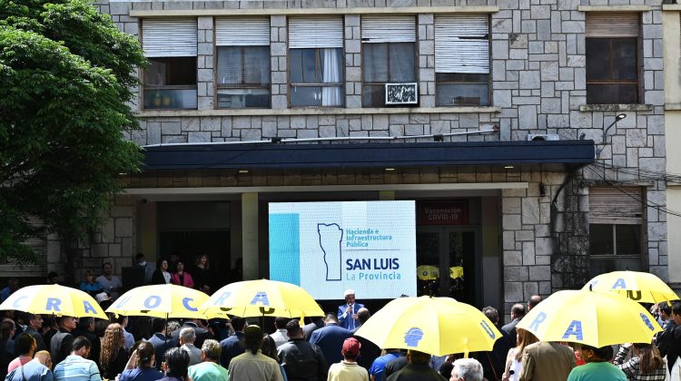 Formalizaron el inicio de las refacciones en la planta alta del Hospital Regional de Villa Mercedes