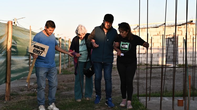 “Parece un sueño, por fin estoy viendo las paredes de mi casa” 