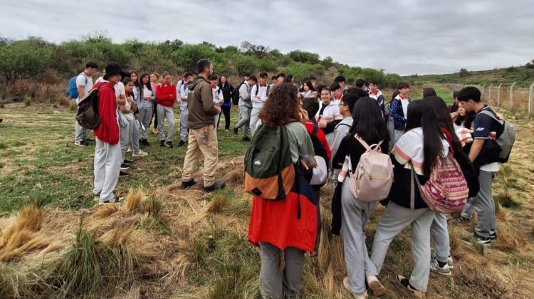 Alumnos de la ciudad de San Luis visitaron la Reserva Florofaunística de La Florida