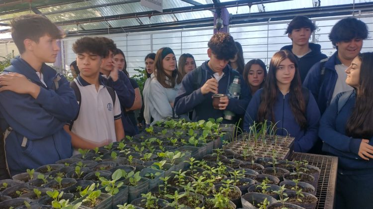 El Instituto María Auxiliadora participó de una jornada educativa en la Granja Cruz de Piedra