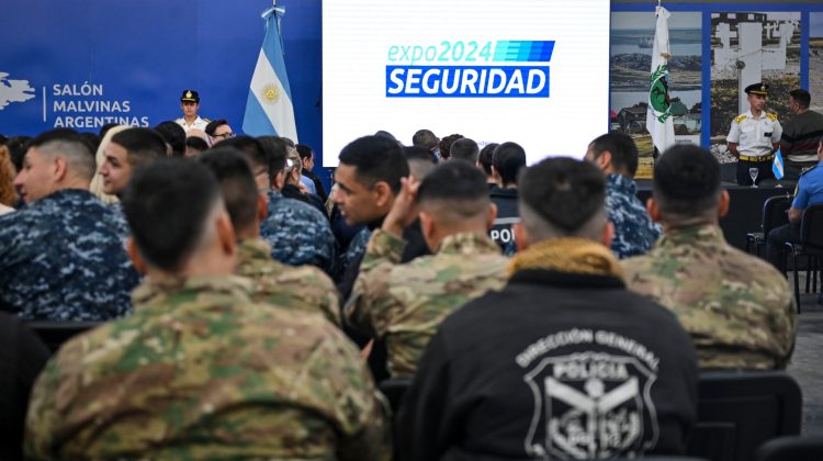 La ‘Expo Seguridad 2024’ tuvo su inauguración oficial en el salón Malvinas Argentinas