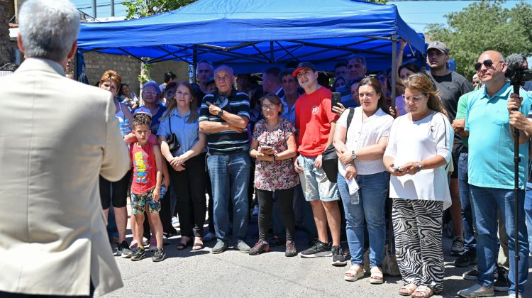 La zona oeste de la ciudad se suma a la repavimentación y la incorporación de luminaria led