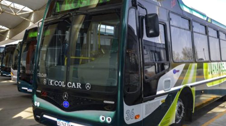 Cambio de recorridos en el transporte interurbano por el aniversario de la Policía provincial