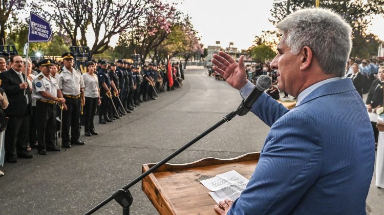 Poggi: “Respeto máximo” y “respaldo absoluto” a la Policía de San Luis