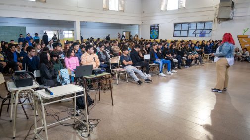 Brindaron una charla informativa sobre discapacidad en el Centro Educativo N°10 &#8216;Ramiro Podetti&#8217;