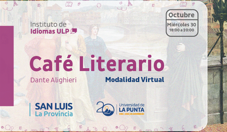 La ULP prepara su próximo Café Literario