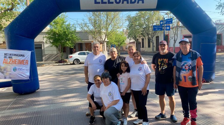 Organizaron una pedaleada recreativa en el Mes Mundial del Alzheimer