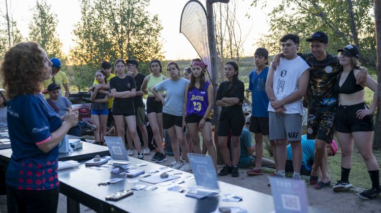 ‘Destino ULP’ acompañó en el campamento de fin de año de alumnos de La Toma