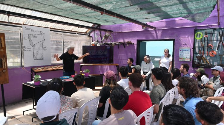 El Ecoparque Cruz de Piedra recibió a alumnos de Ingeniería Agronómica de la UNSL