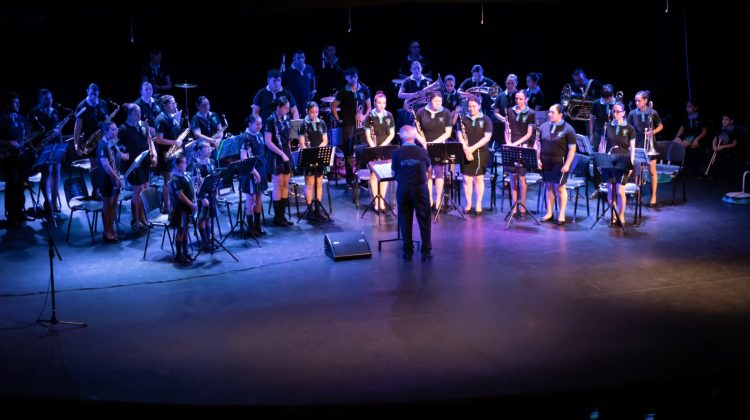 Con un emotivo homenaje, celebraron el 41º aniversario de la Banda Infanto Juvenil ‘Januario Luna’