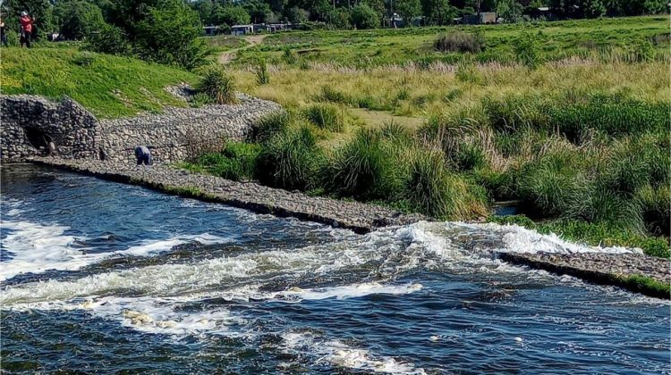 Comenzó el desagote de los espejos de agua del Parque Costanera Río V