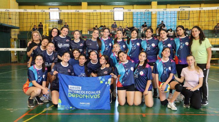 Los Juegos Intercolegiales Deportivos tienen a sus primeras campeonas provinciales 