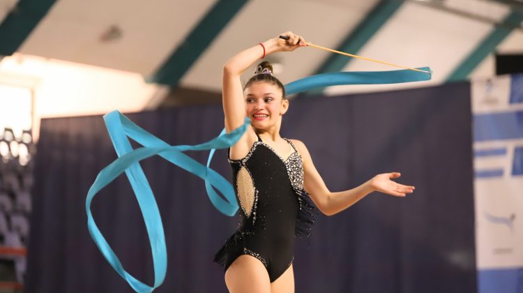 Ya está en marcha el Campeonato Nacional de Gimnasia Rítmica en el ‘Ave Fénix’