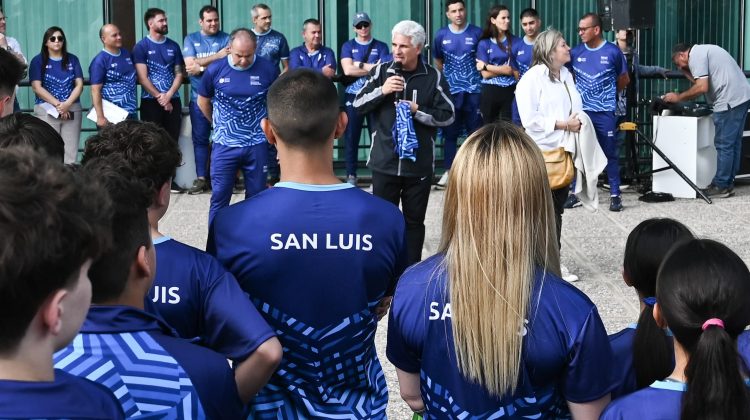 San Luis llevó un cuerpo médico a Mar del Plata para el cuidado de sus deportistas